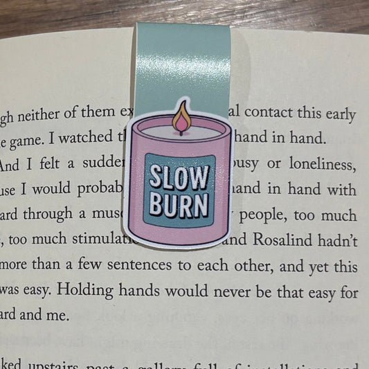 Slow Burn Magnetic Bookmark