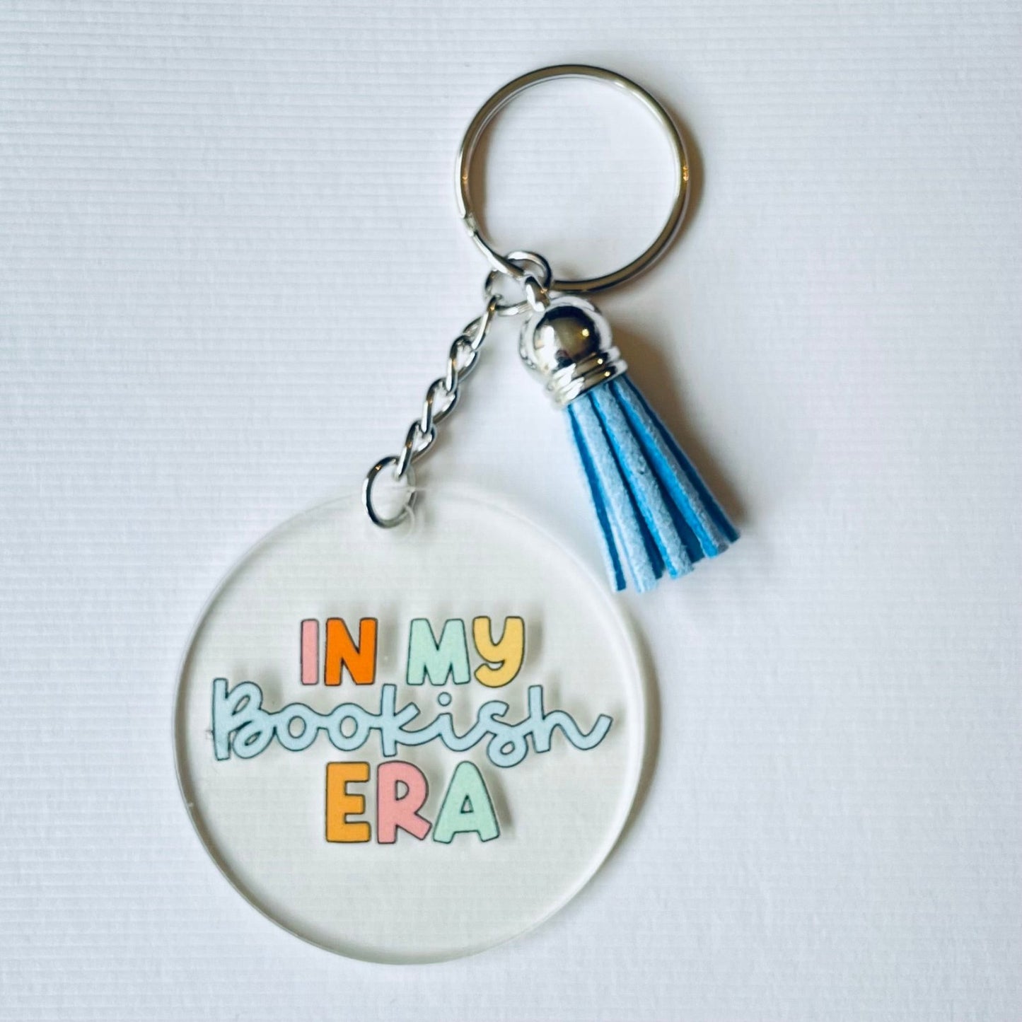 In My Bookish Era Acrylic Keyrings with UV DTF images - Book Themed