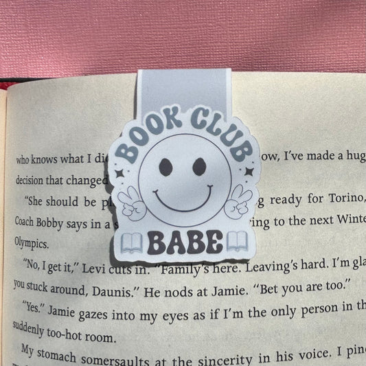 Book Club Babe Magnetic Bookmark