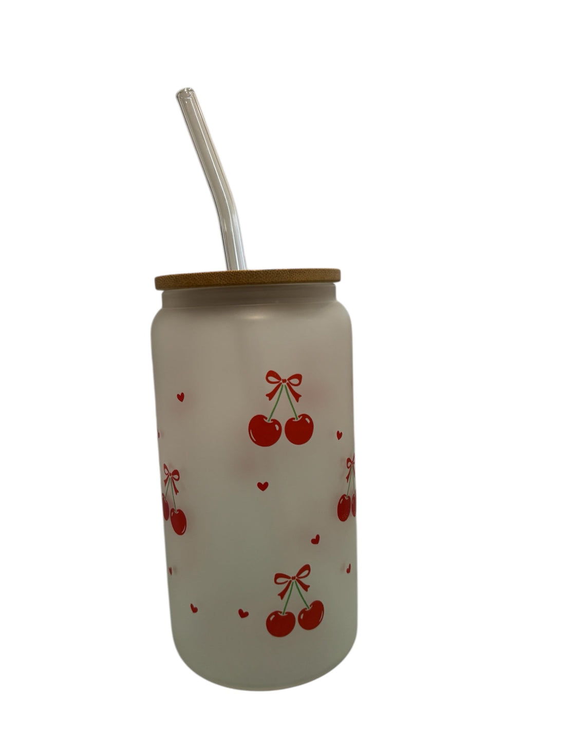 cherries and hearts libbey cup