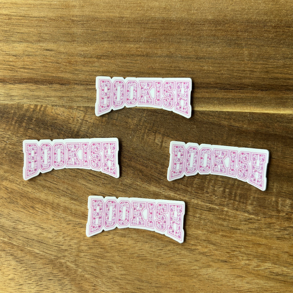 Bookish Vinyl Die Cut Laminated Sticker (2 Sizes)