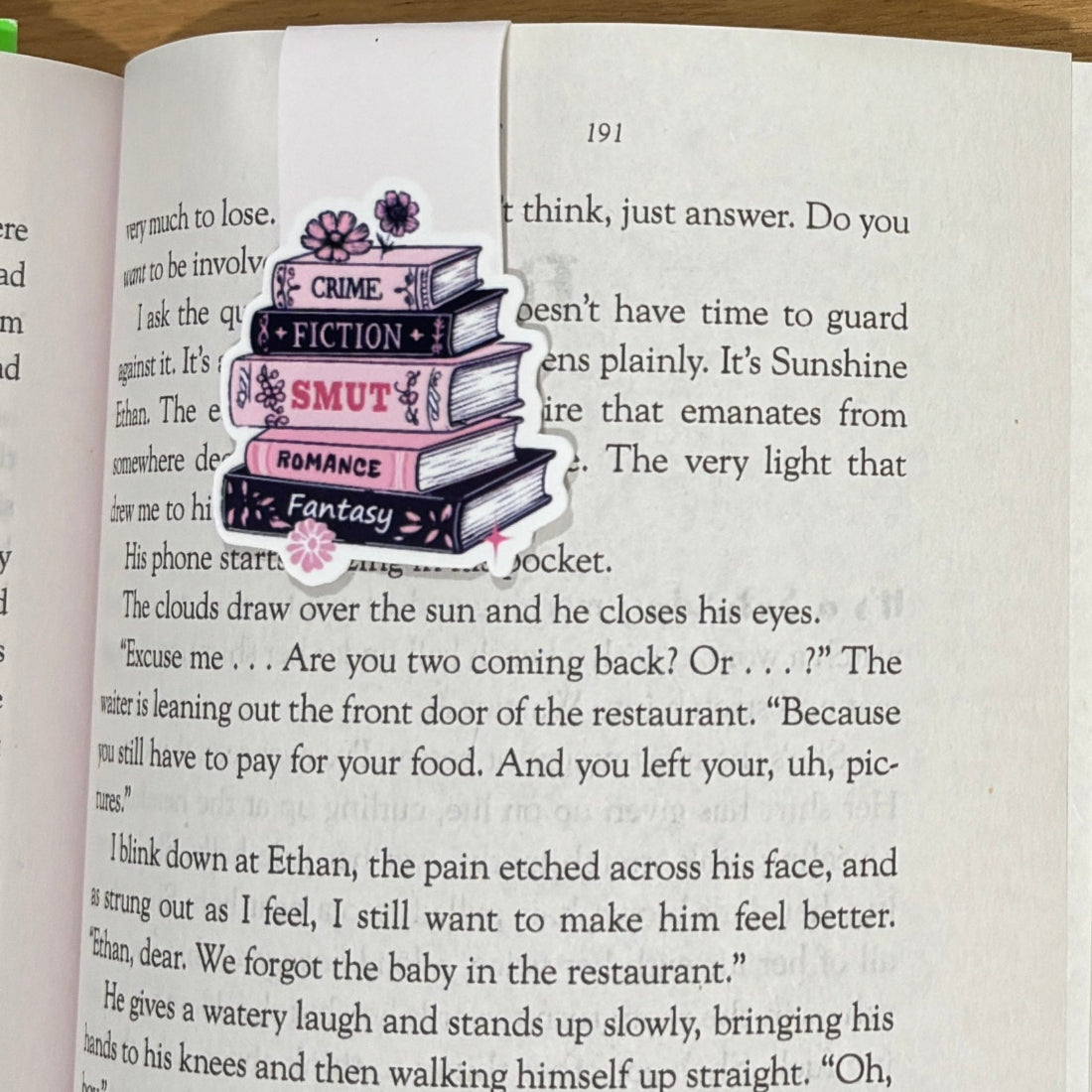 bookstack magnetic bookmark