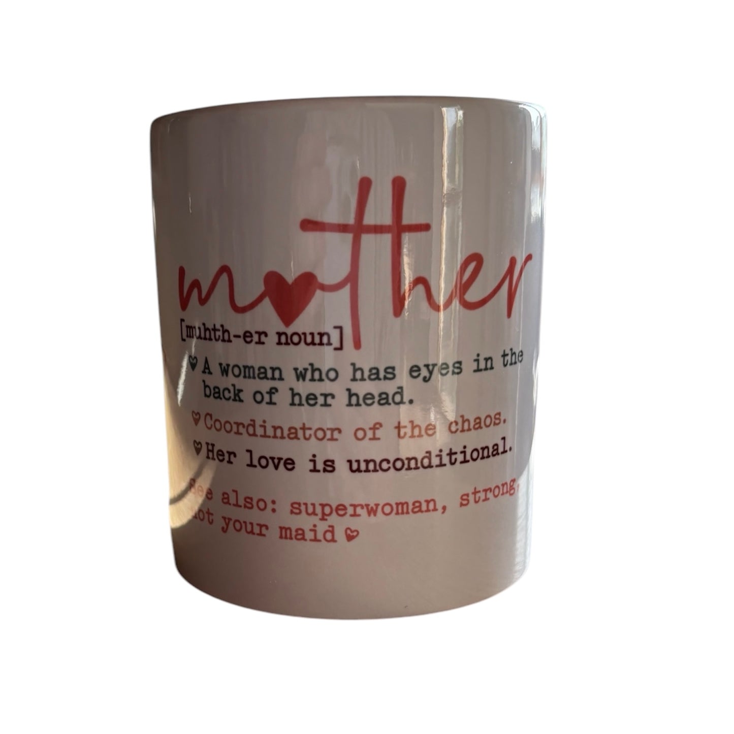 Mother White Ceramic Mugs 11oz or 15oz
