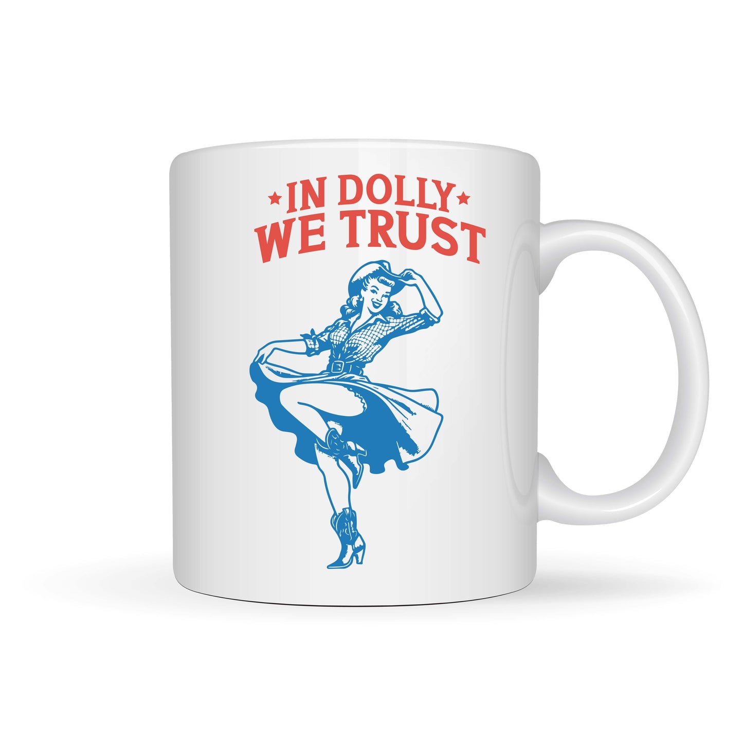 Cowgirl Themed Designs White Ceramic Mugs 11oz or 15oz
