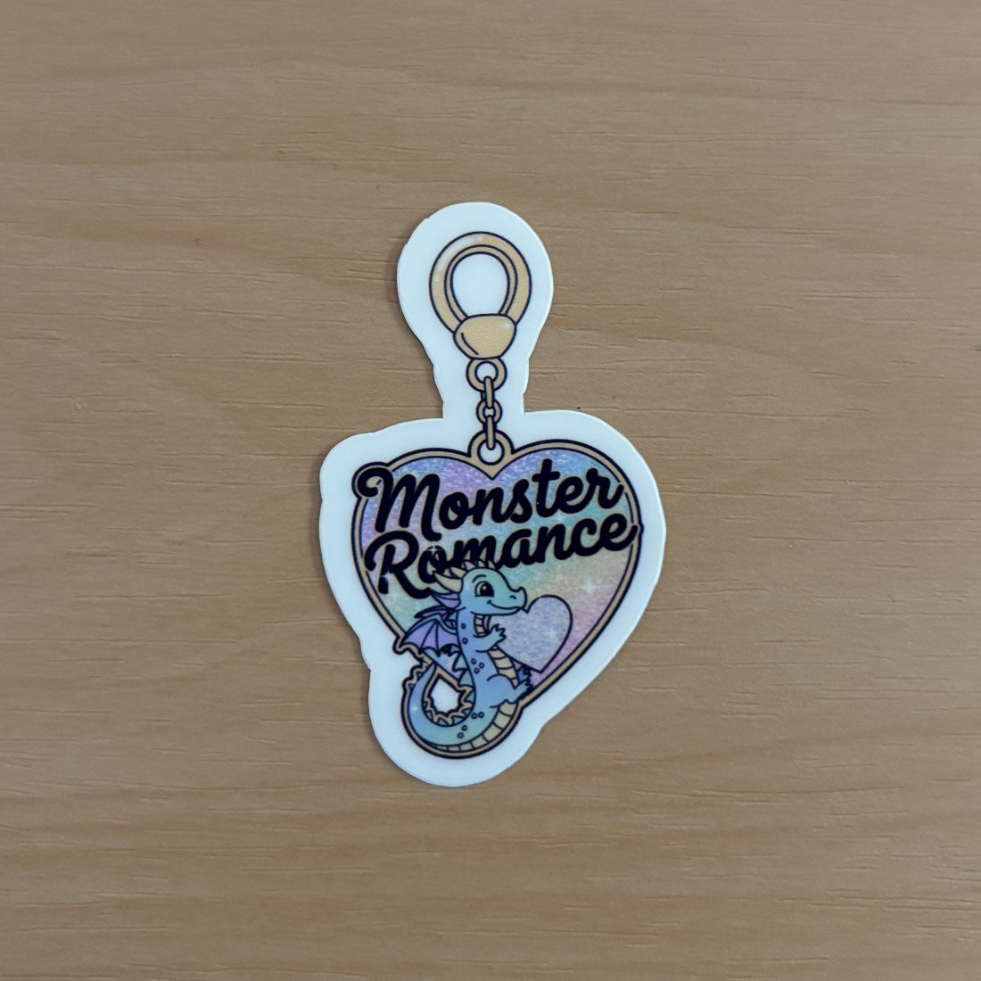Monster Romance Charm Vinyl Die Cut Laminated Sticker