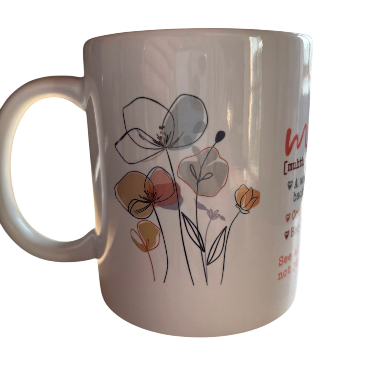 Mother White Ceramic Mugs 11oz or 15oz