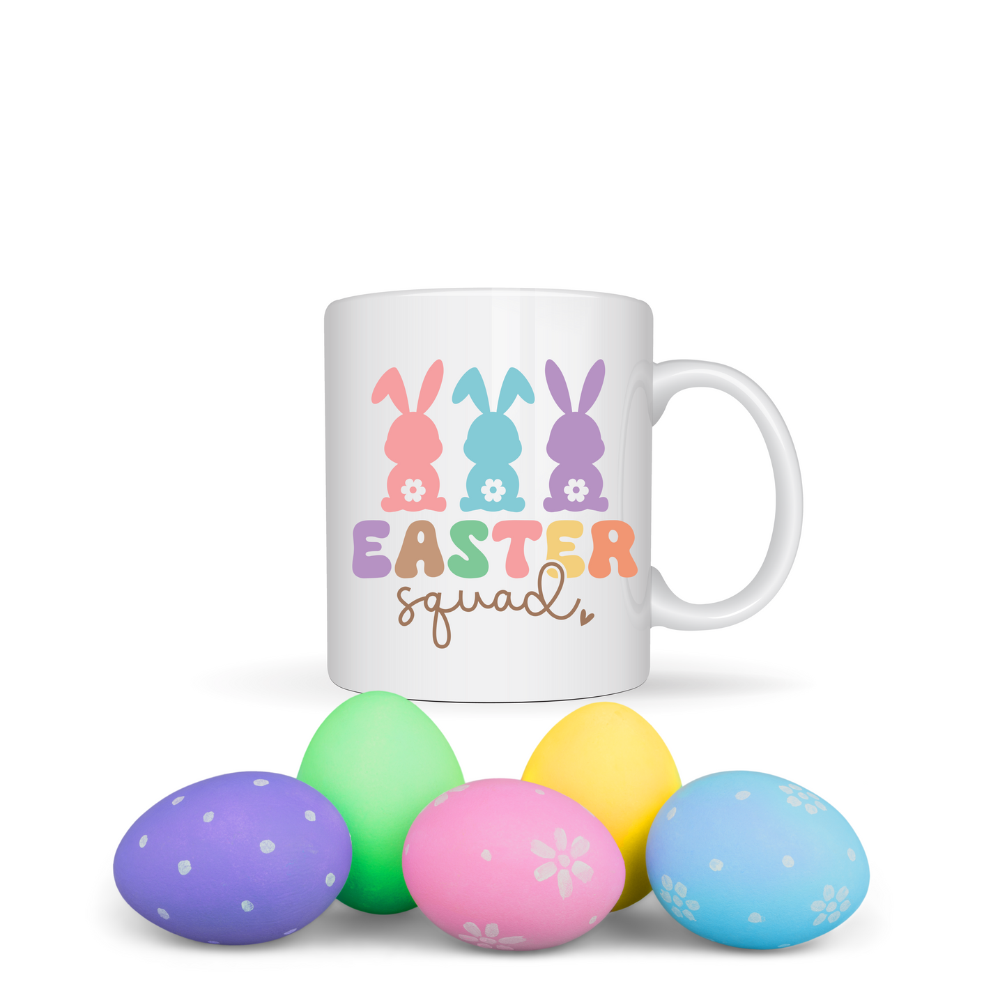 Easter White Ceramic Mugs 11oz or 15oz