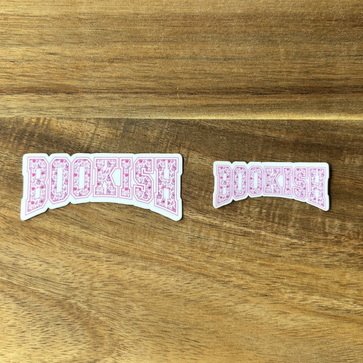 BOOKISH Floral Sticker