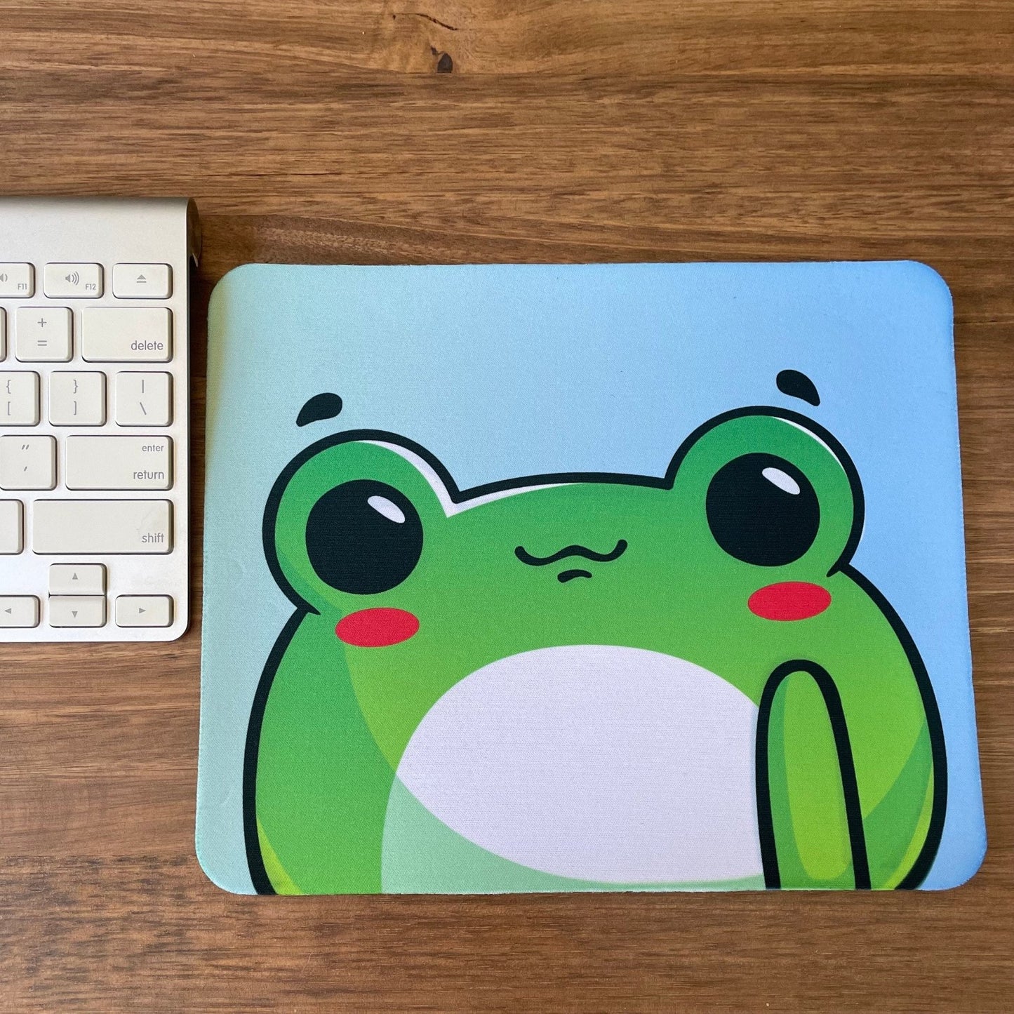 Frog Mousepad, Non Slip Surface, Animal/Cartoon Designs