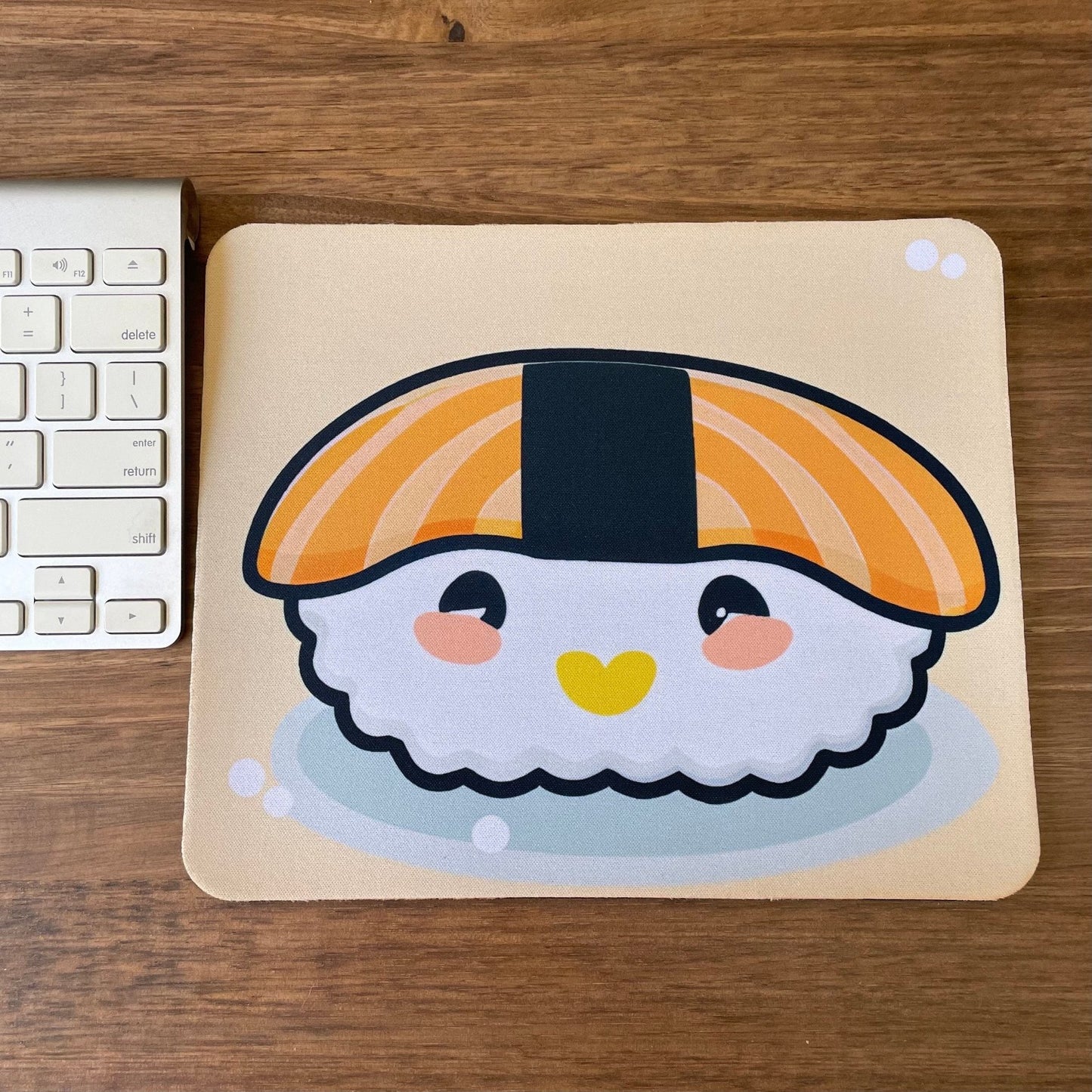 Sushi Mousepad, Non Slip Surface, Animal/Cartoon Designs