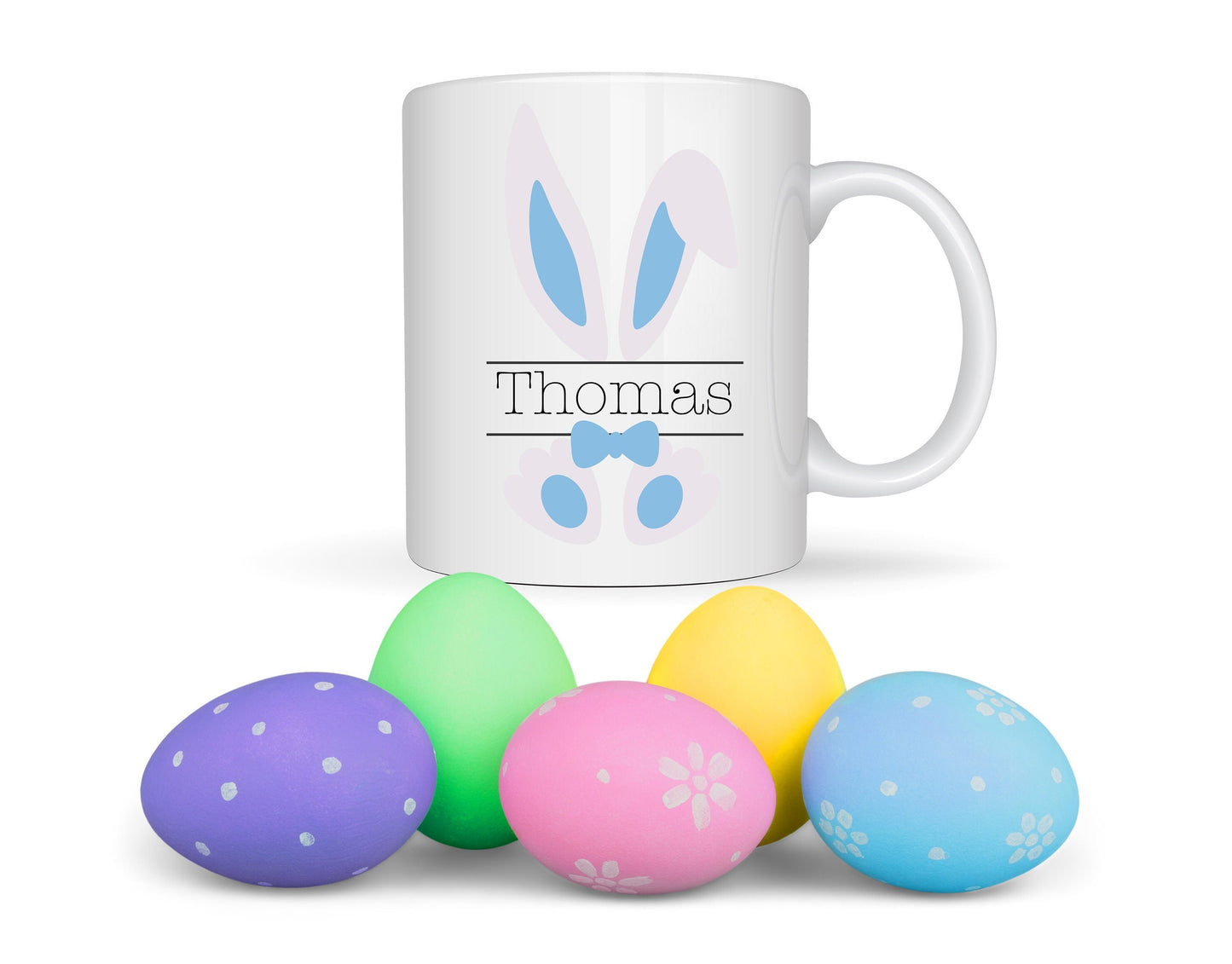 Easter Personalised White Ceramic Mugs 11oz or 15oz