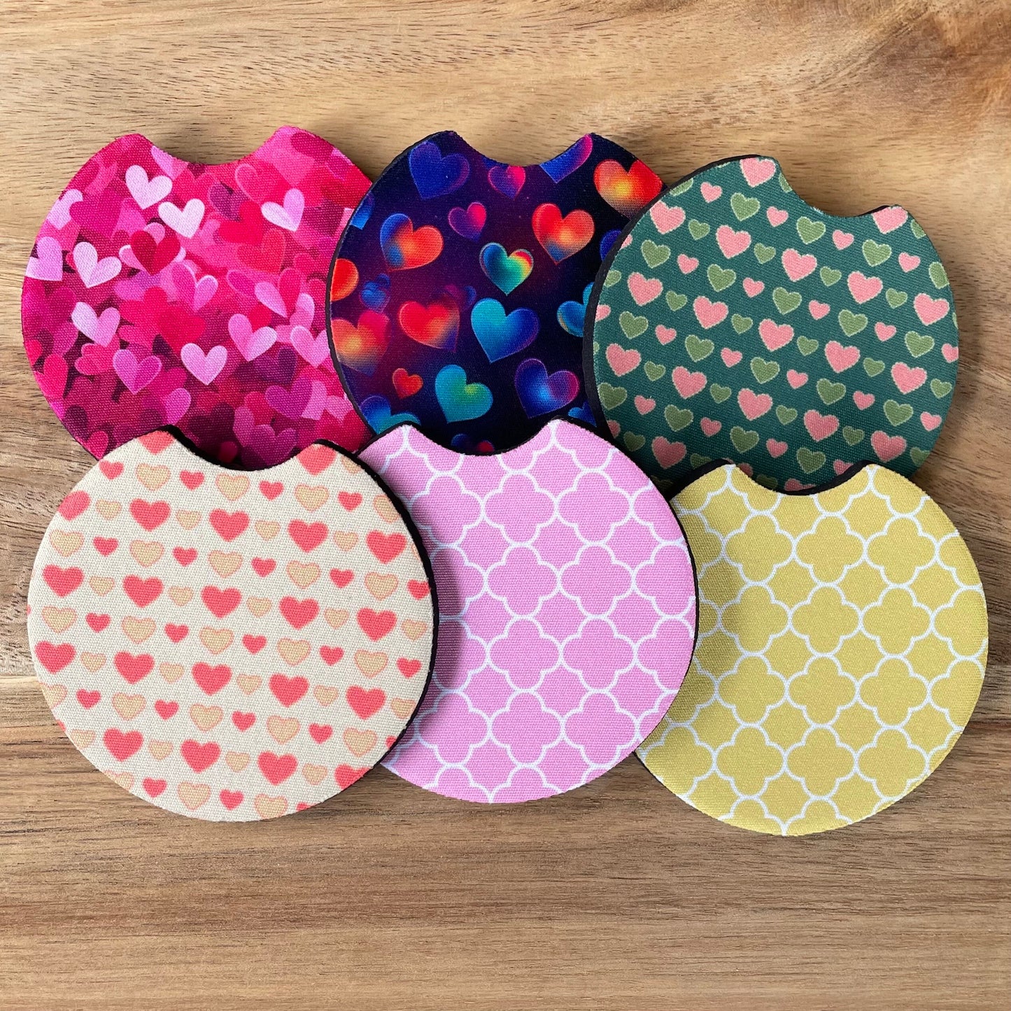 Car Coasters Pack of 2, Cup Holder Coasters