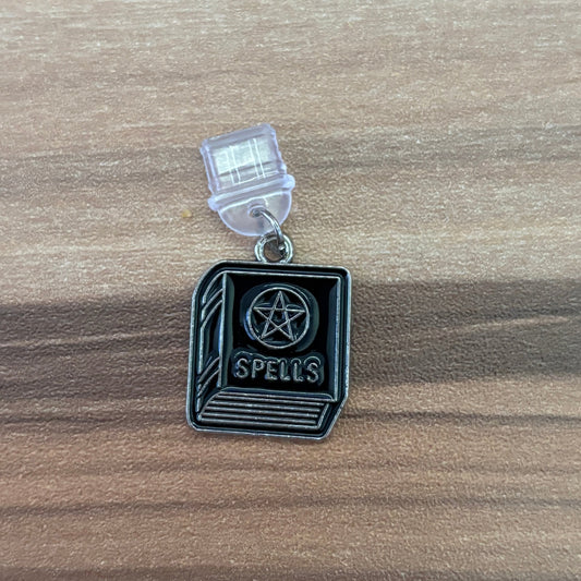 Spell Book Kindle Charm