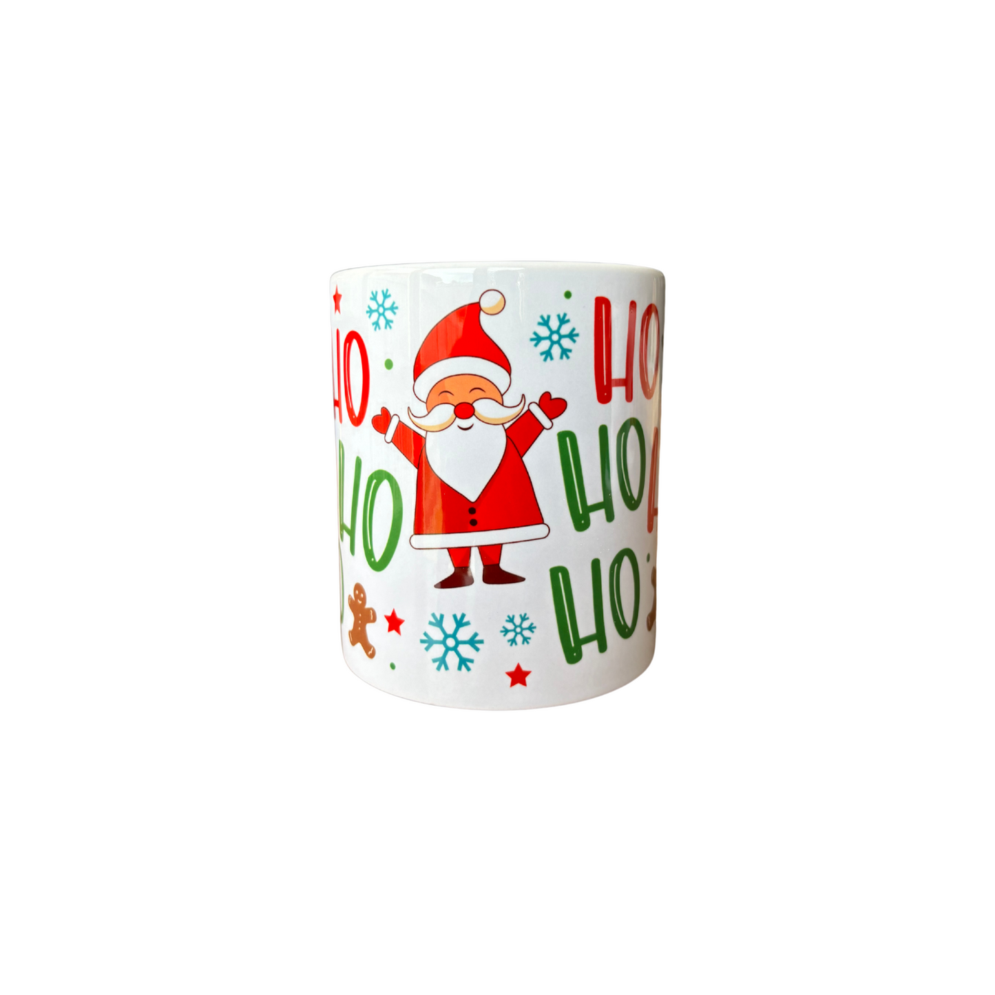 Ho Ho Ho Christmas White Ceramic Mugs 11oz or 15oz