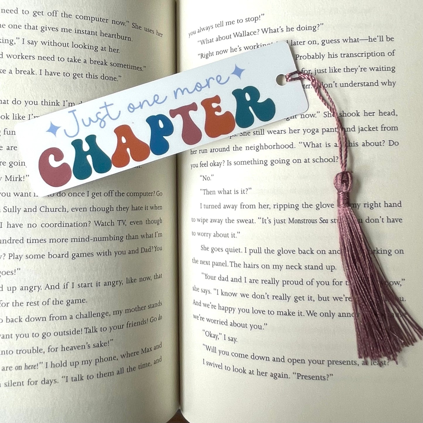 Metal Sublimated Bookmarks with Tassels