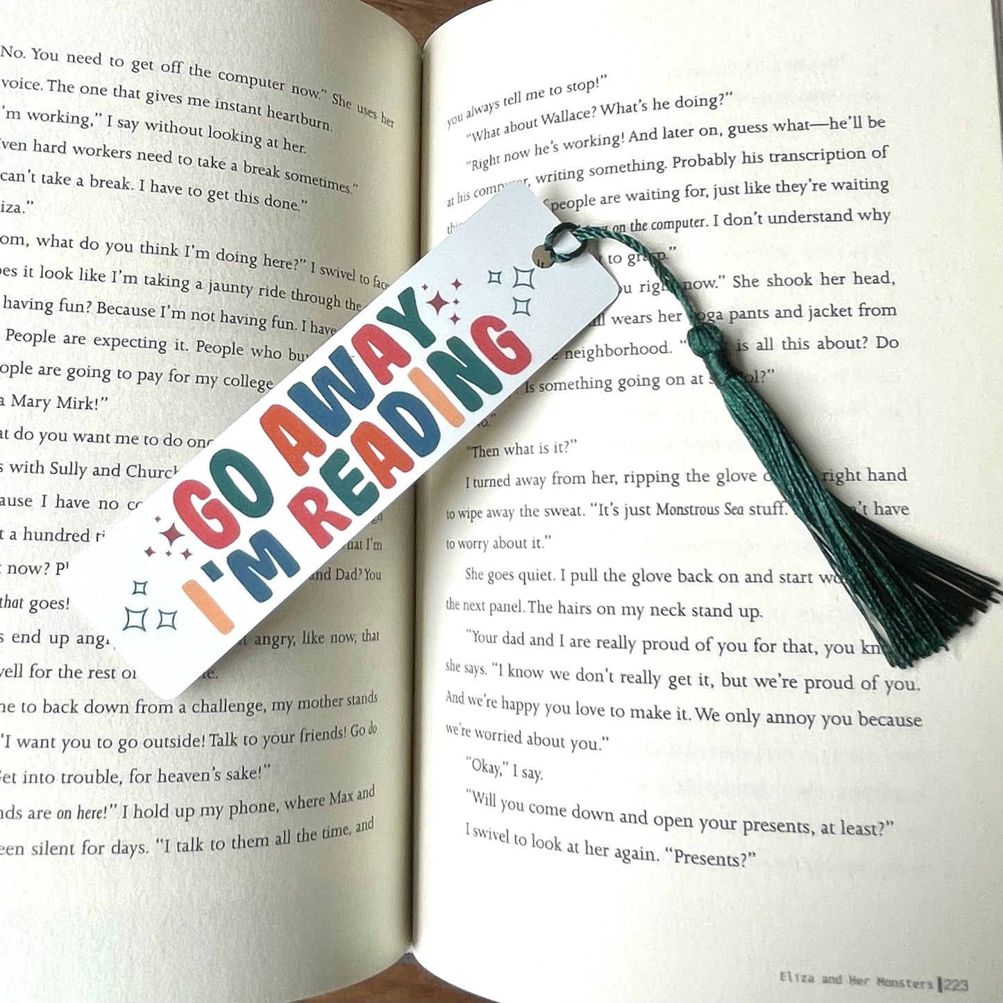 Metal Sublimated Bookmarks with Tassels