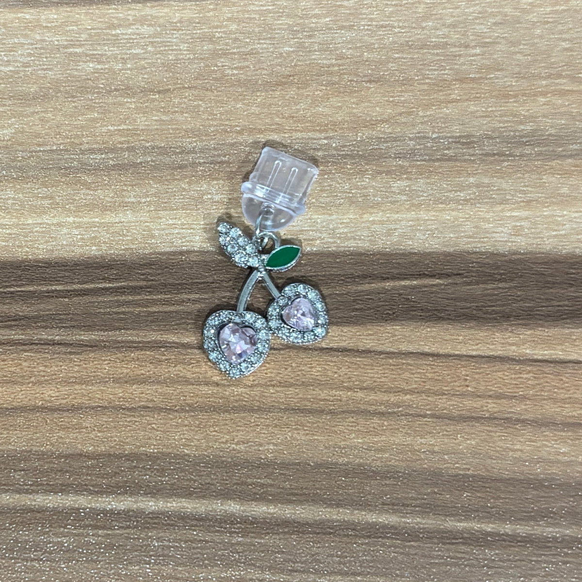 Pink Cherries Kindle Charm