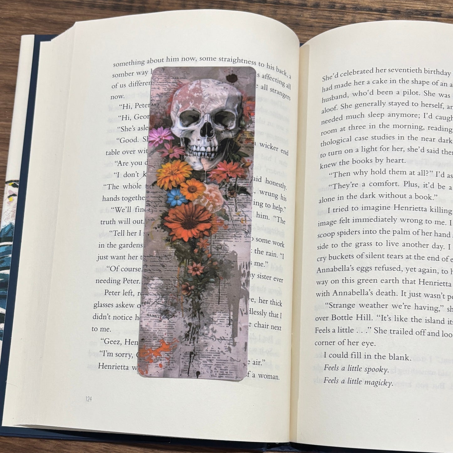 Skulls Double Sided Laminated Bookmarks