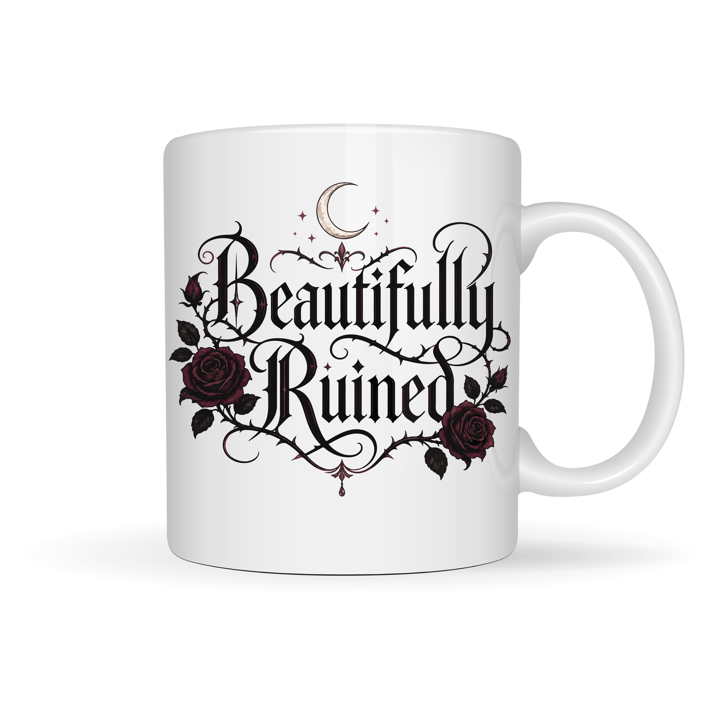 Gothic Romance Designs White Ceramic Mugs 11oz or 15oz (5 Designs)