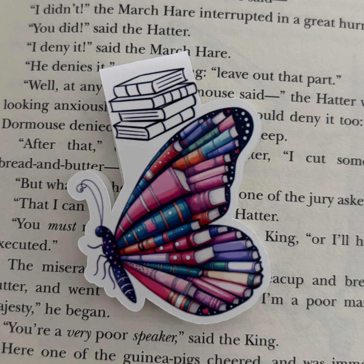 Butterfly Magnetic Bookmark