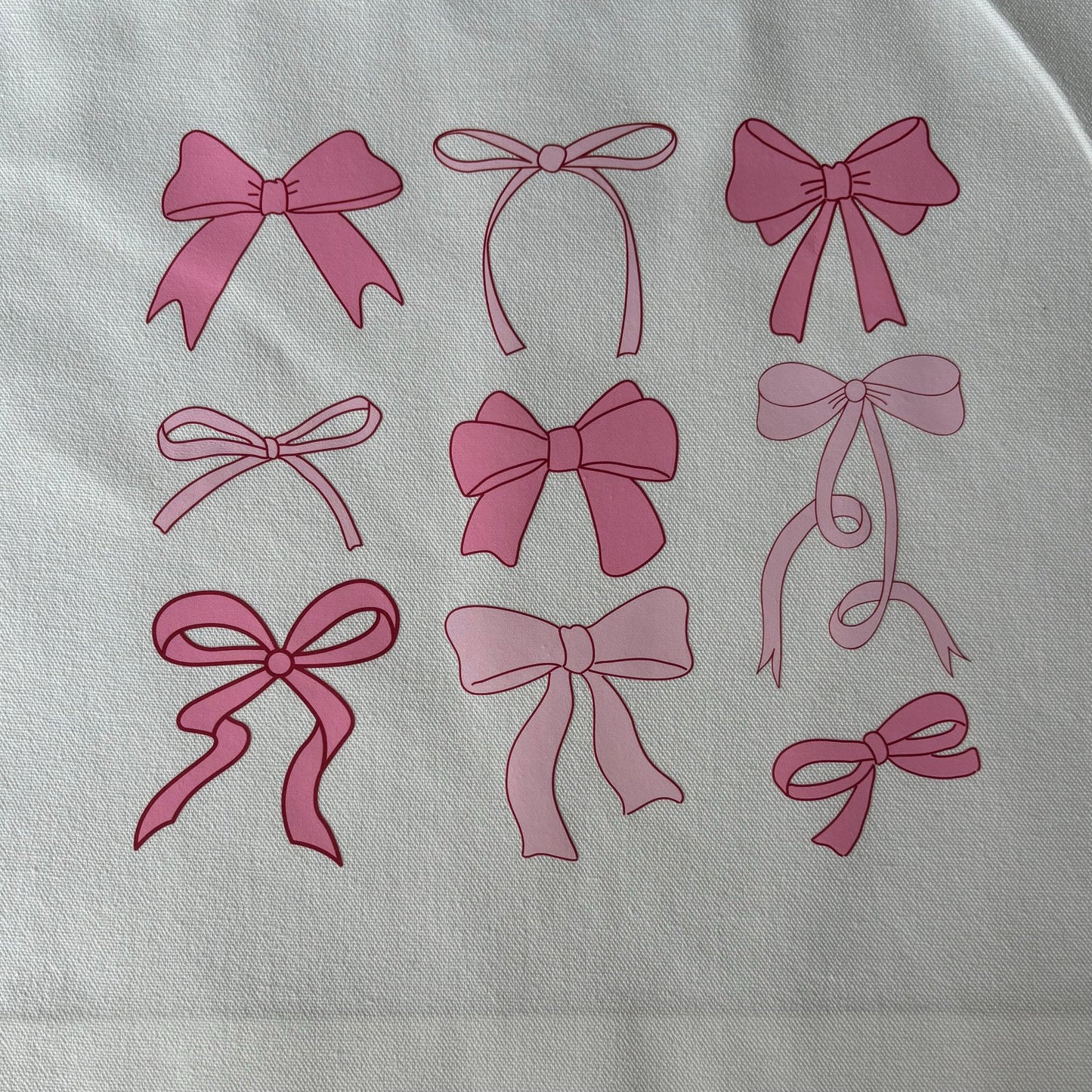 Coquette Bows Tote Bag