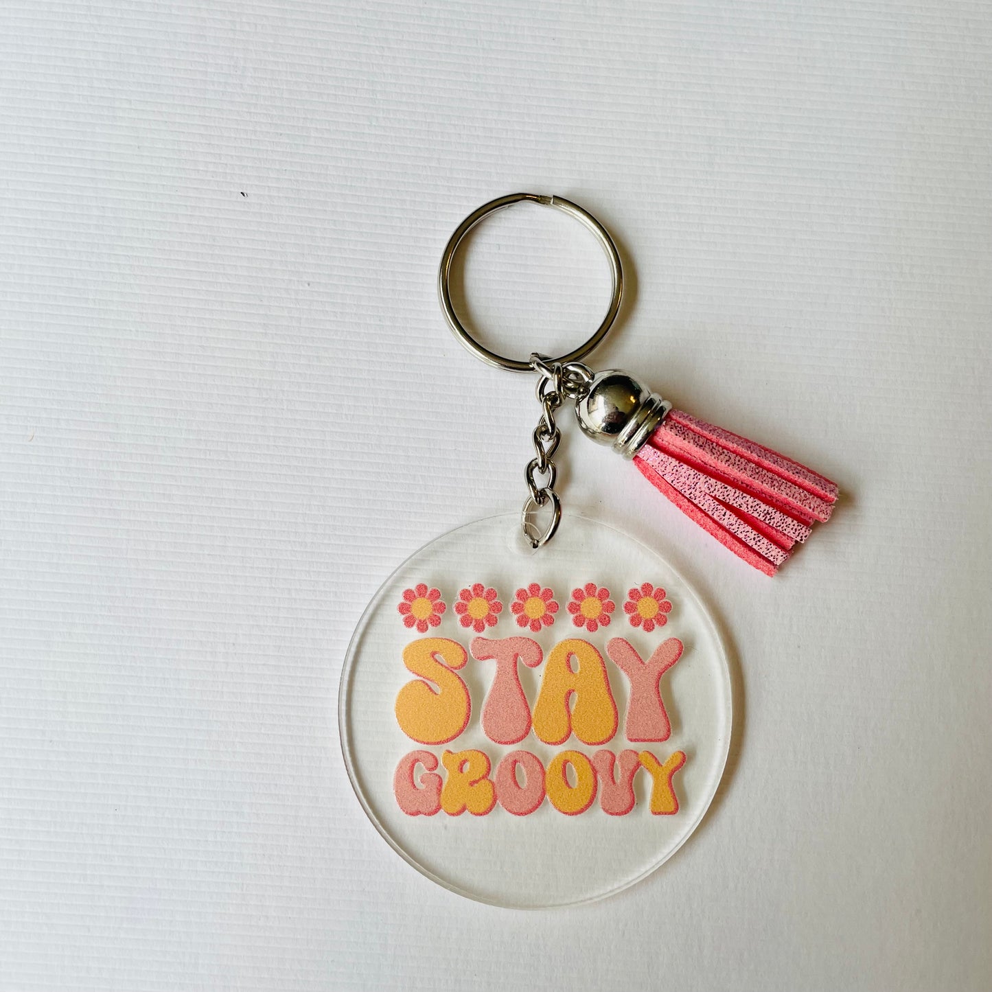 Fun Acrylic Keyrings with UV DTF images