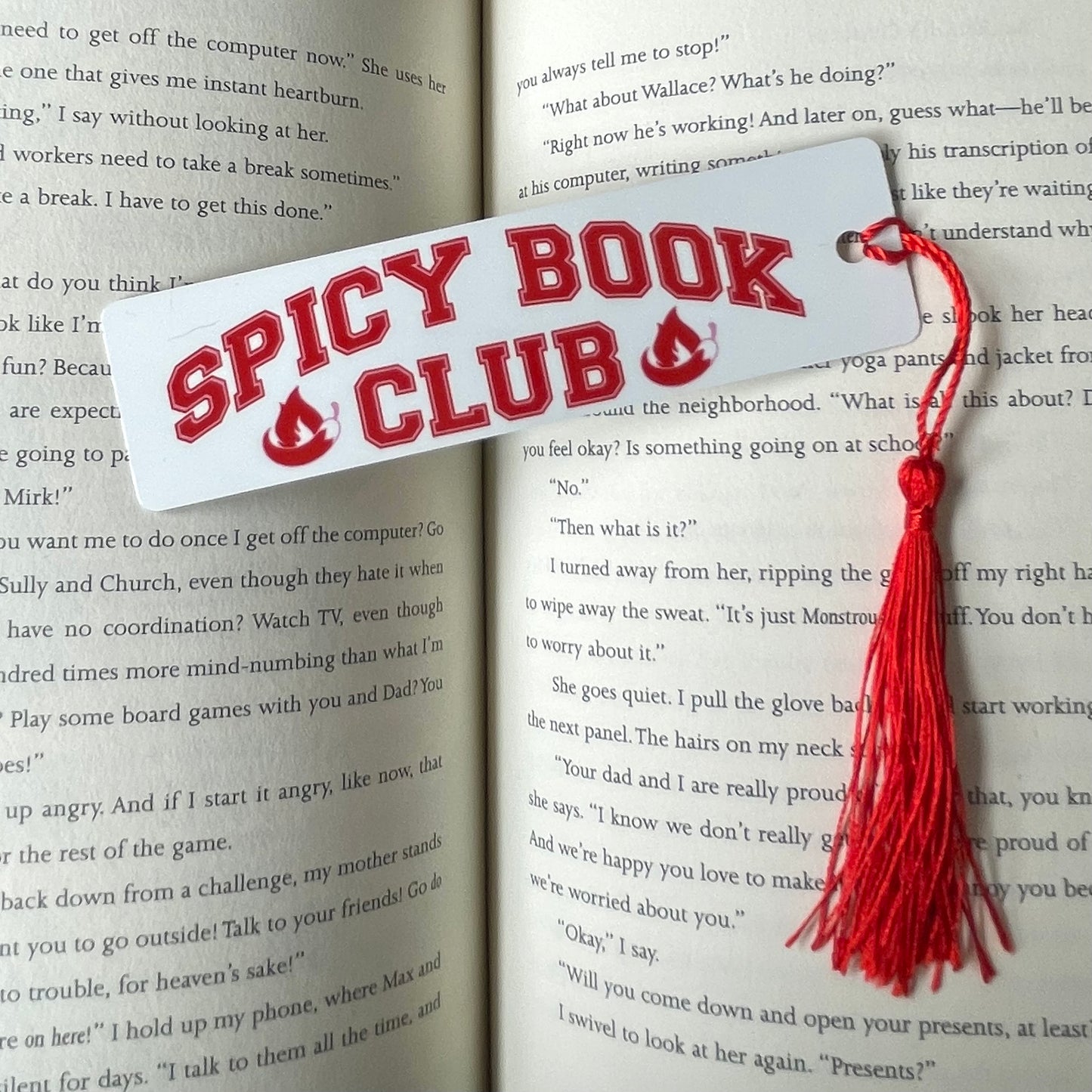 Metal Sublimated Bookmarks with Tassels
