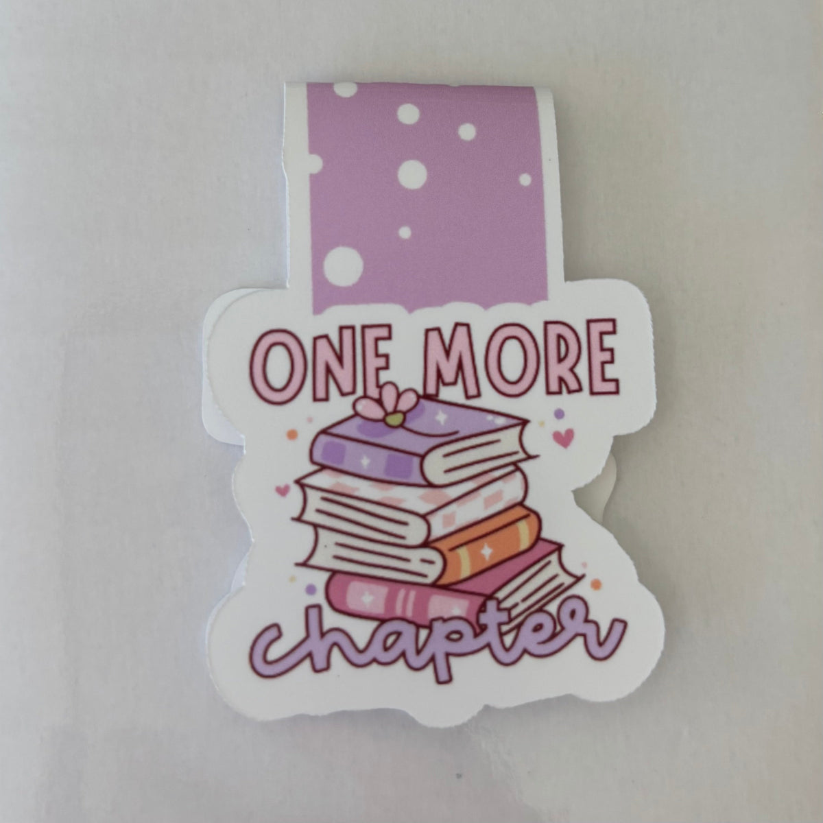 One More Chapter Magnetic Bookmark