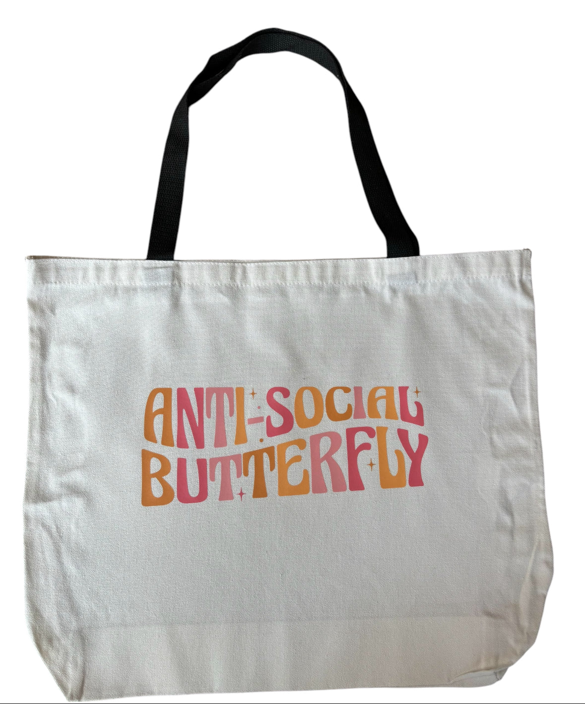 Anti-Social Butterfly Tote Bag