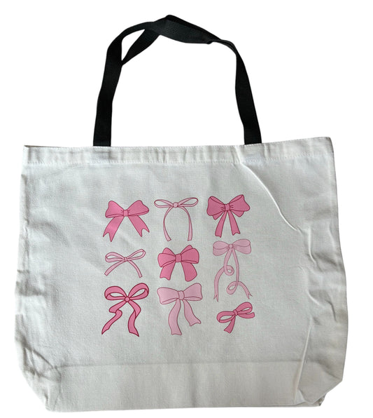 Coquette Bows Tote Bag