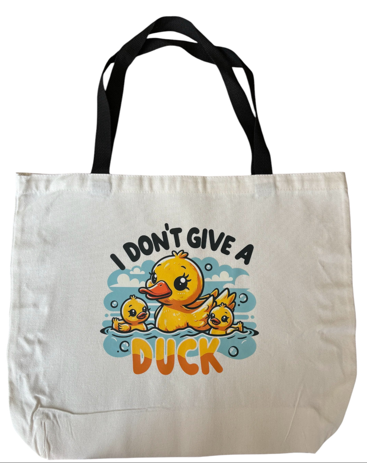 I Don't Give a Duck Tote Bag