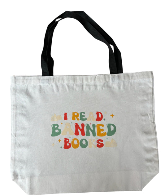 I Read Banned Books Tote Bag