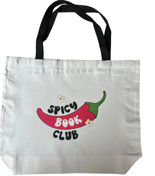Spicy Book Club Tote Bag