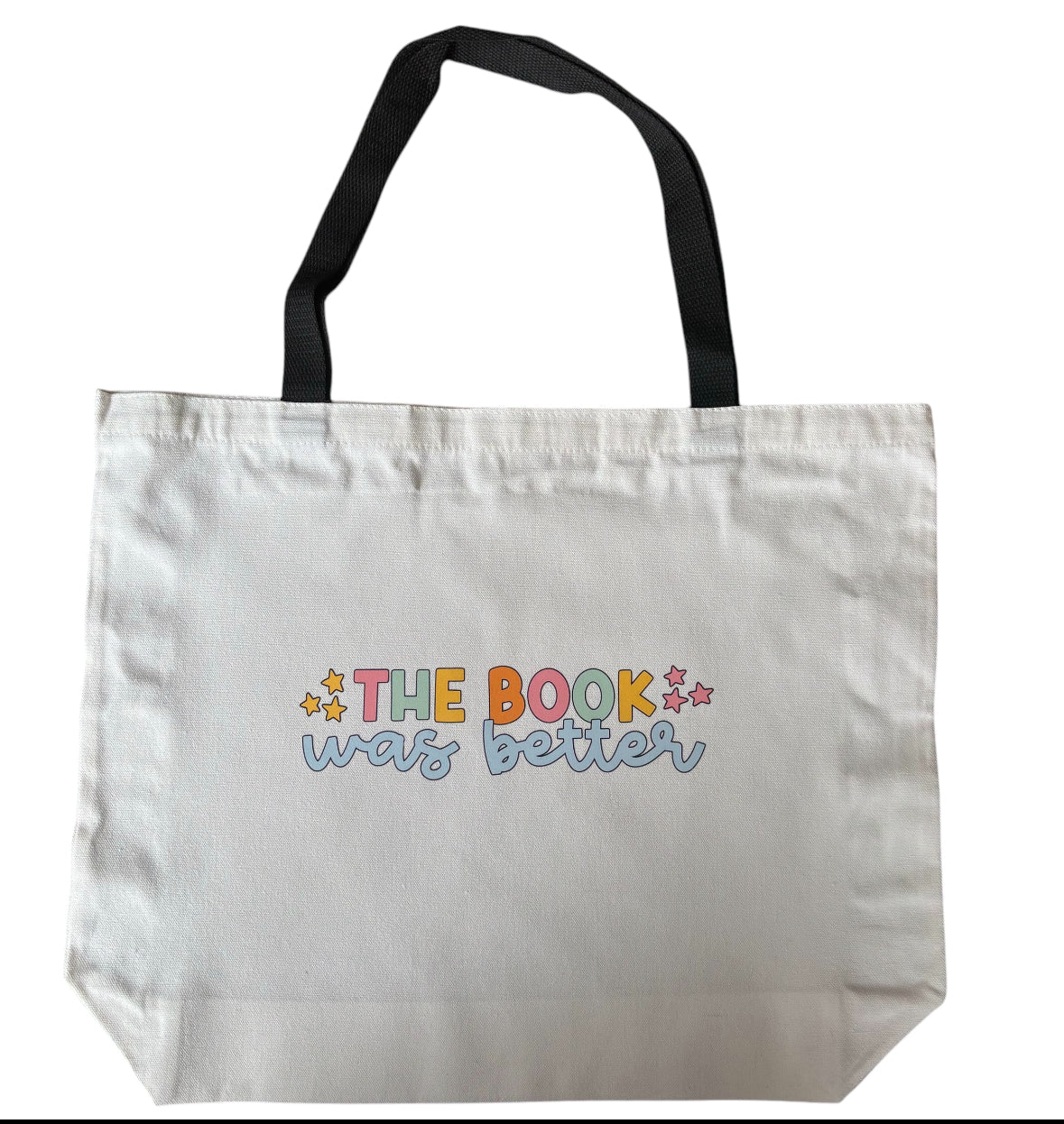 The Book was Better Tote Bag