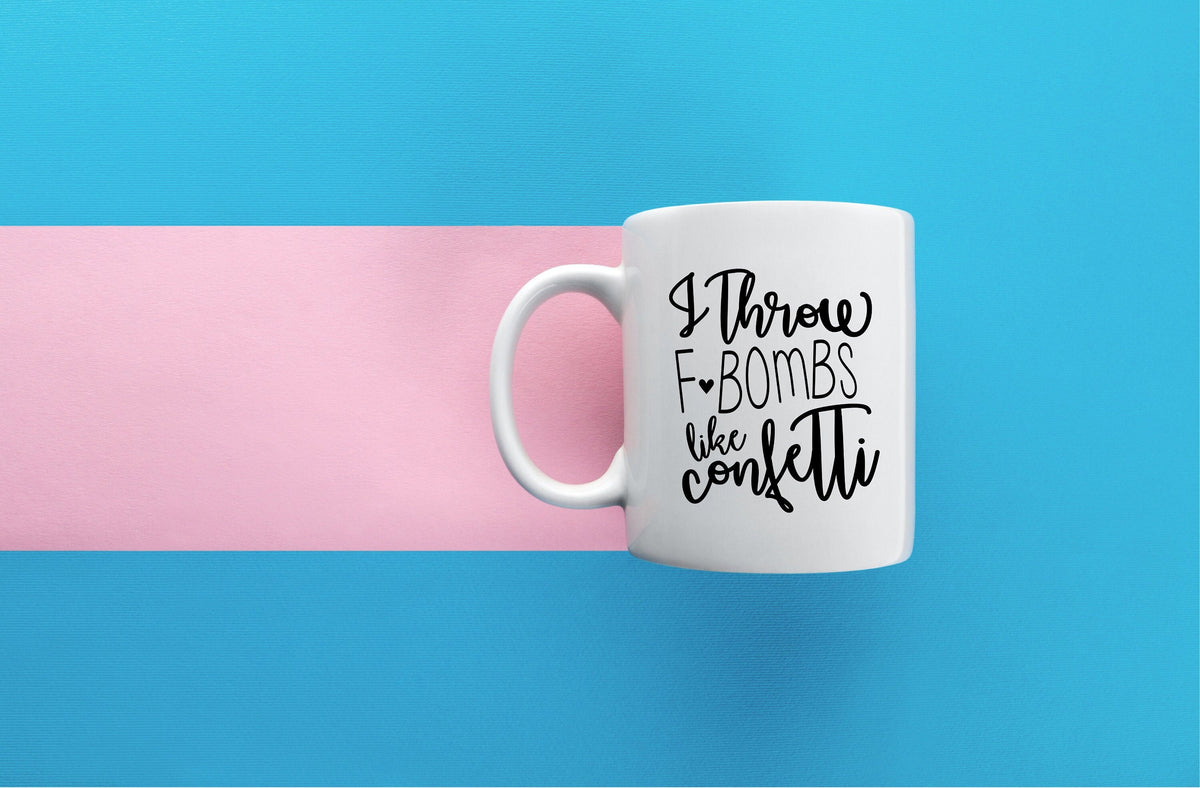 Sarcastic White Ceramic Mugs 11oz, 5 designs