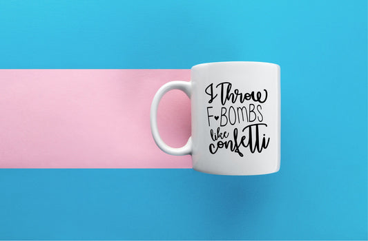 Sarcastic White Ceramic Mugs 11oz, 5 designs